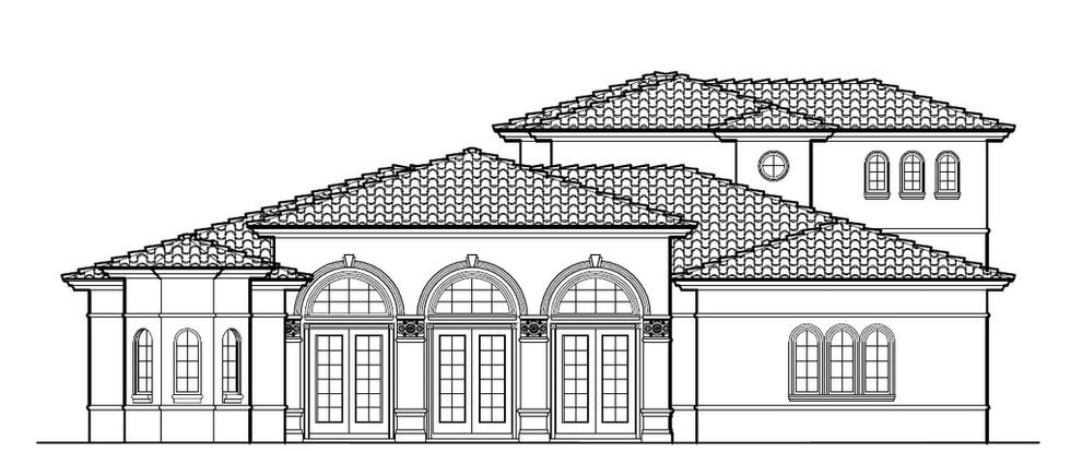 Henin Homes second custom elevation
